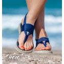 Sandalias Macarella Azul