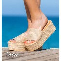 Sandalias Larisa Beige