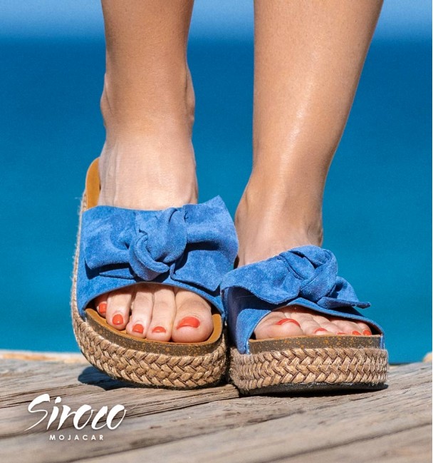 Sandalias Calvi Azul