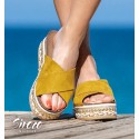 Sandalias Niebla Amarillo