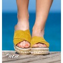 Sandalias Niebla Amarillo