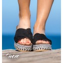 Sandalias Niebla Negro