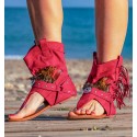 Botas Sandalias Indo Red