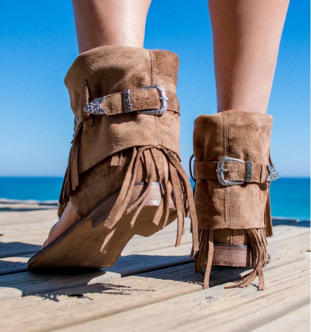 Botas Sandalias Cuba Camel Botas Sandalias Cuba Camel