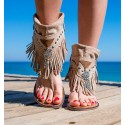 Botas Sandalias Cuba Taupe