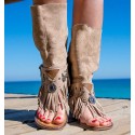 Botas Sandalias Tahití Taupe