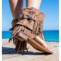 Botas Sandalias Tahití Camel