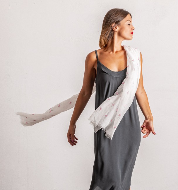 Vestido Matira Gris