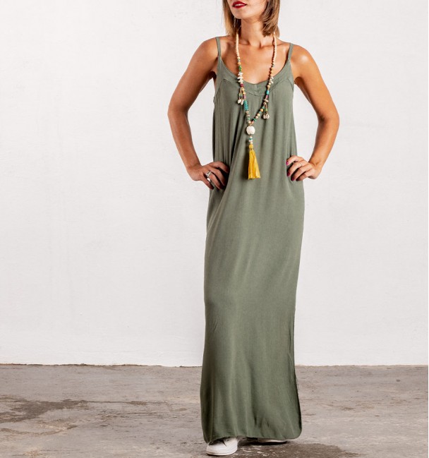 Vestido Matira Kaki