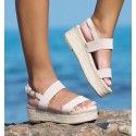 Sandalias Fara Beige