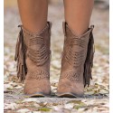 Camel cowboy Boots Chayane