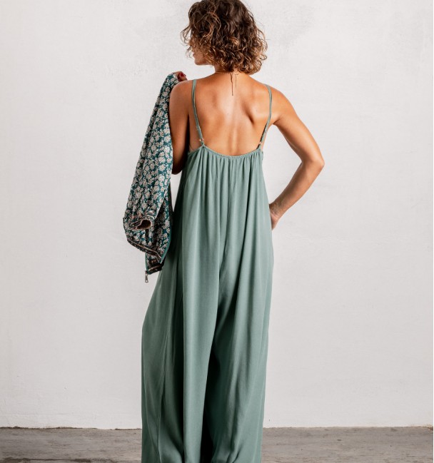 dressing Jumpsuit Mati Green   dressing Jumpsuit Mati Green