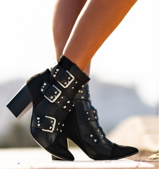 Booties Francesca Colour Black 