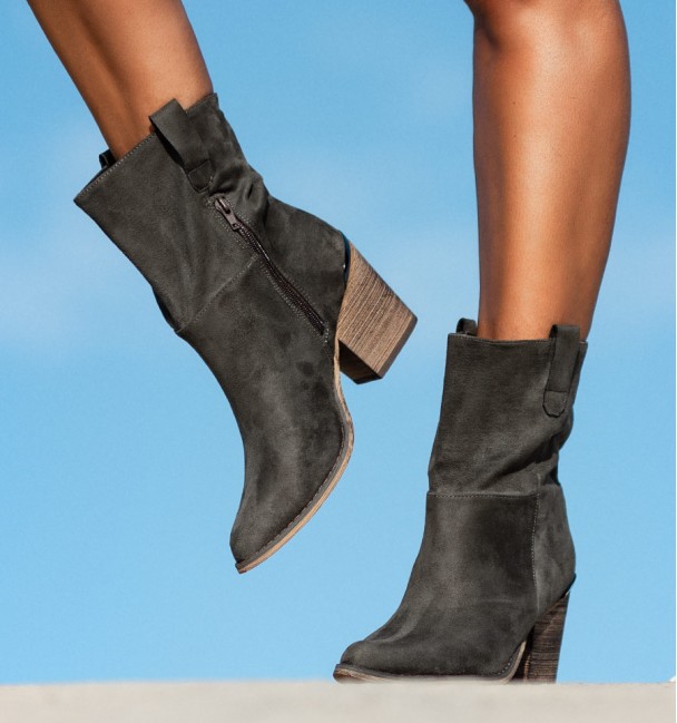 Booties Lus Khaki