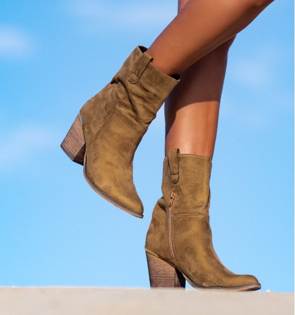 Booties Lus Brown