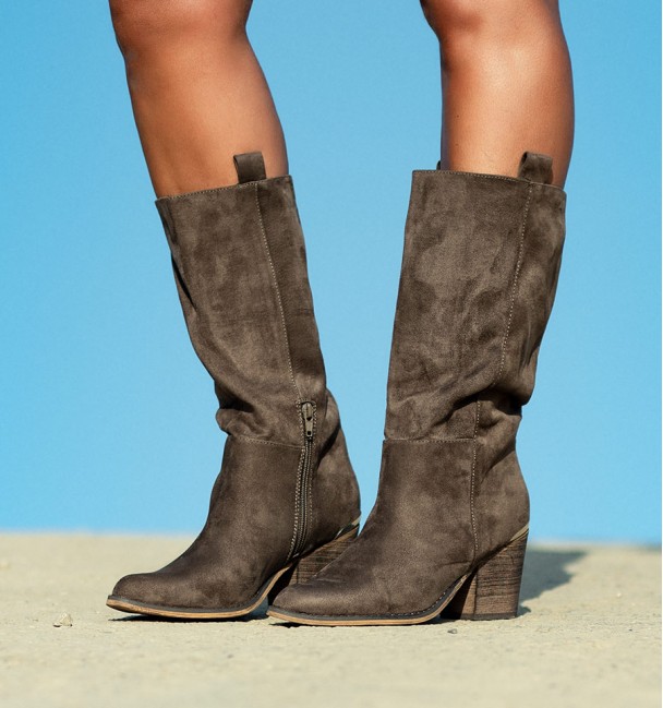 heeled boots for woman Luse