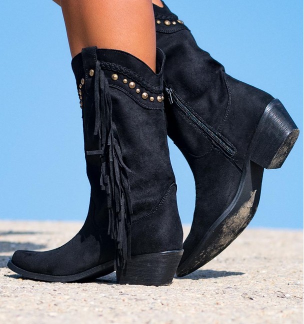 Black low Boots Roger Black Black low Boots Roger Black