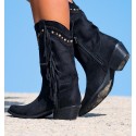 Botas cowgirl Roger  Negro