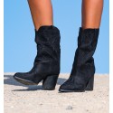 Women Boots Lucky Black