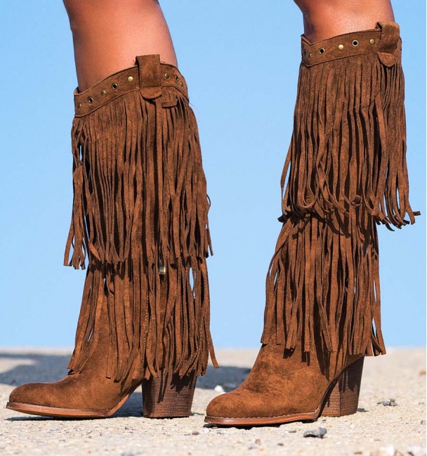 BOOTS INDIAN  BROWN