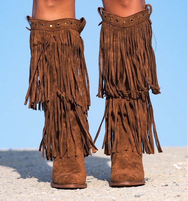 BOTAS INDIAN MARRON TACON