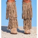 BOTAS COM FRANJAS INDIAN BEIGE