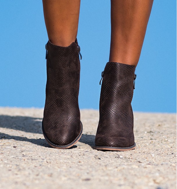 Booties Kiddo Coffee Color Booties Kiddo Coffee Color