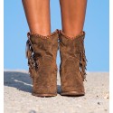 Botas Franjas Jalisco Marron