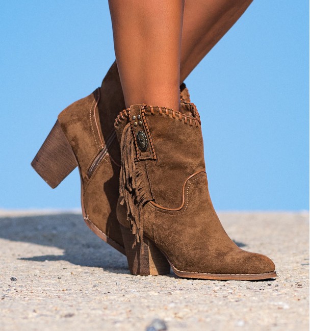 Botas Boho Jalisco Cor Marron