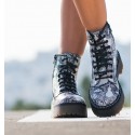 Print Boots Alexander Snake