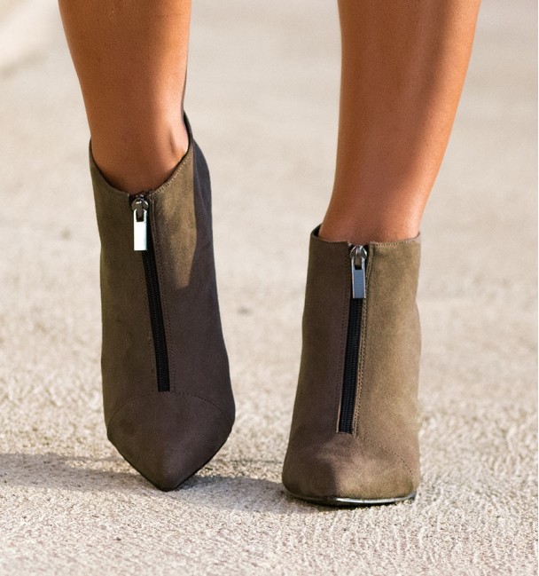 ZAPATOS TACON  LILI TAUPE