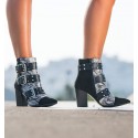botines animal print 
