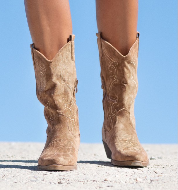 BOTAS COWGIRL  PATRIO KHAKI