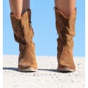 BOTAS COWBOY DE MUJER PATRIO CAMEL