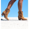 Botas cowgirl  Jalisco Camel