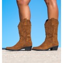 Botas Boho Bend Camelo