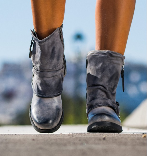 Botas Yoe Gris
