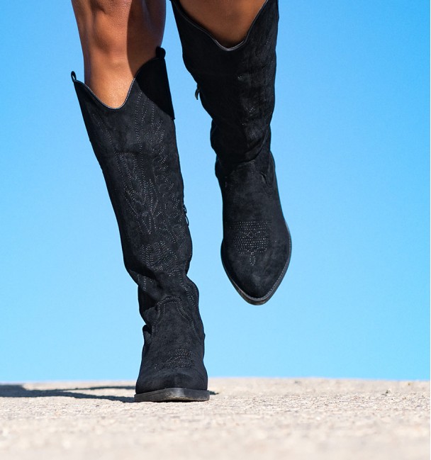 Sunset Embroidered Boots