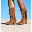 Camel Boho Boots Oasys