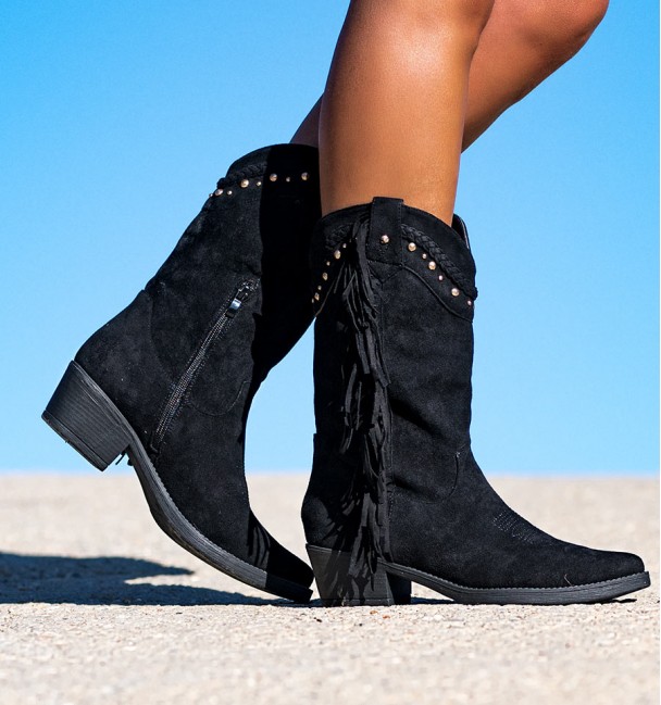 Botas Boho Oasys Preto Botas Boho Oasys Preto