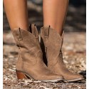 Camel Cowboy Boots Mini Hollywood