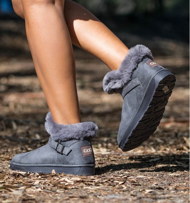 Botas Australianas Siberia Cinzeta