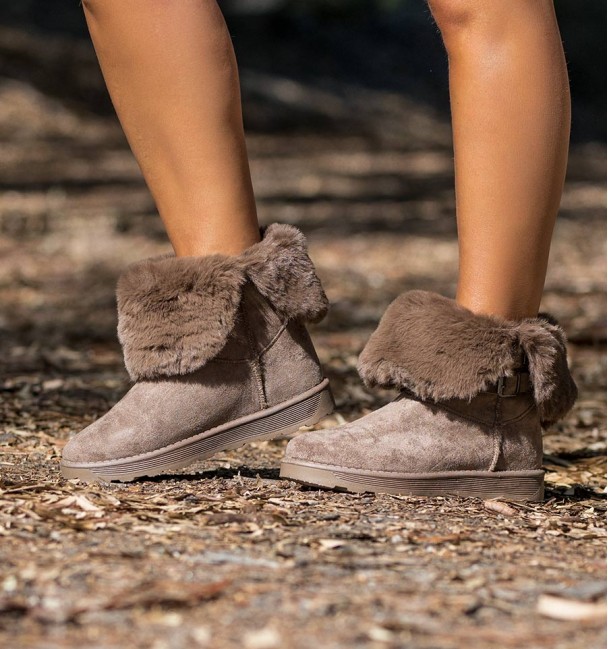 Botas Comodas Shaka Kaki Botas Comodas Shaka Kaki