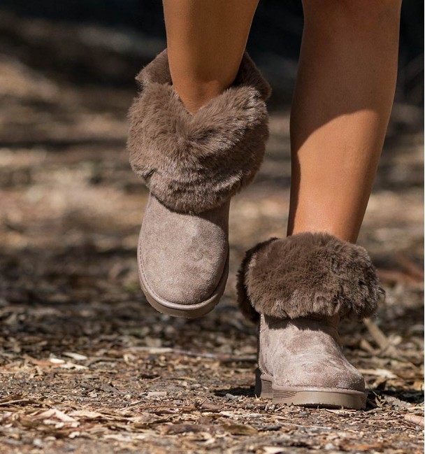 Shaka Khaki Boots