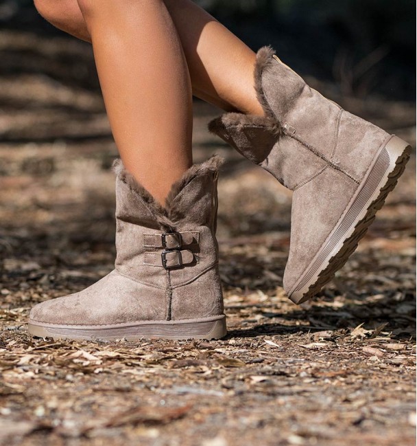 Botas Mujer Shaka Kaki Botas Mujer Shaka Kaki