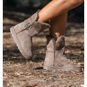 Shaka Boho Khaki Boots