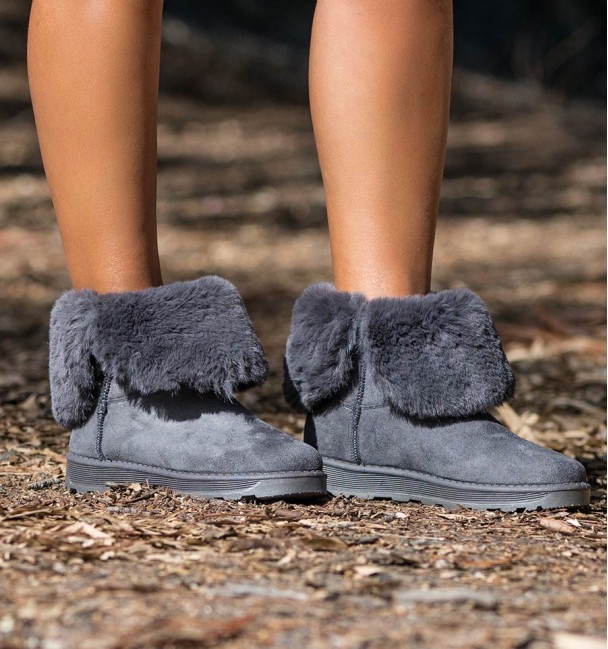 Shaka Grey Boots