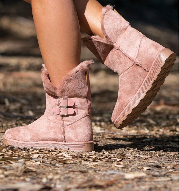 Shaka Pink Winter Boots Shaka Pink Winter Boots