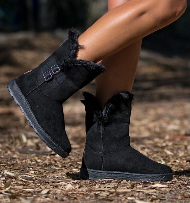 Botas Australianas Shaka Preto Botas Australianas Shaka Preto