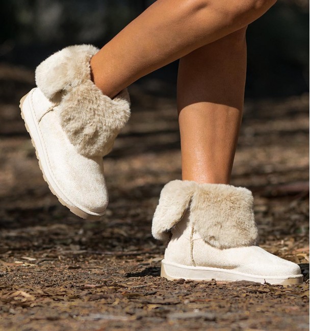 Botas Mujer Shaka Beige Botas Mujer Shaka Beige